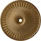 Ekena Millwork Galveston Ceiling Medallion (Fits Canopies up to 5 7/8"), 51"OD x 3 5/8"ID x 3 3/8"P, Pale Gold CM51GLPAS - alternate 1